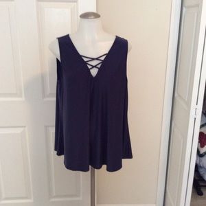Navy top from Soma